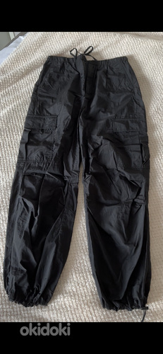 Продаю штаны парашюты (черные) (фото #1)