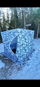 Mobiilne saun-telk täiskomplektis (2 foto / 8)