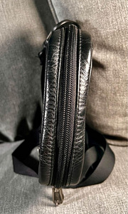 Supreme x North Face Leather Shoulder Bag Black (3 foto / 9)