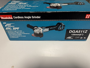 Akunurklihvija Makita DGA511Z 18V (2 foto / 3)