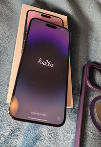 iPhone 14 Pro Max 1 TB , deep purple , BH 89% (3 foto / 3)