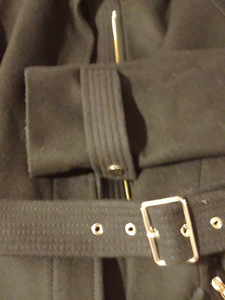 Müüa väga korralik, stiilne must ZARA mantel L/XL. (2 foto / 3)