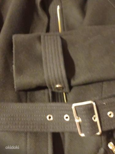 Продам очень достойное, стильное черное пальто ZARA XL XL. (фото #2)
