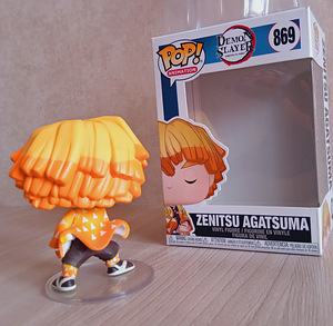 Funko Pop Demon Slayer. Zenitsu Agatsuma. Kujuke (2 foto / 10)