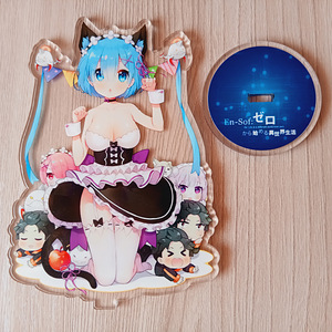 Anime akrüülfiguur/figuurid, Re:Zero (3 foto / 3)