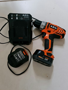 аккумуляторная дрель AEG 12V (1 фото из 1)