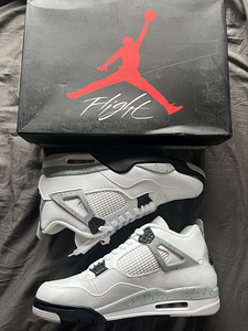 Jordan 4 Retro White Cement