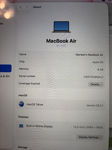 Macbook air m1 2020 256gb (6 foto / 7)