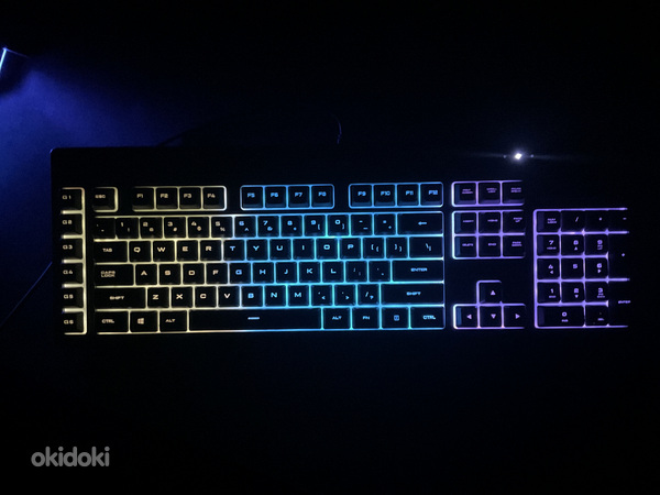 CORSAIR GAMING K55 RGB klaviatuur (ENG) USB (NO FOOT) (foto #4)