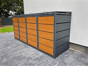 Prügikonteineri ümbris 120L, 140L ja 240L (4 foto / 10)