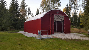 PVC kaarhall HALLIPARTNER 180m2 (8 foto / 10)