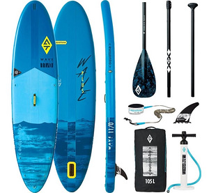 Täispuhutav SUP-laud Aquaton Wave Plus 11.0 (1 foto / 8)