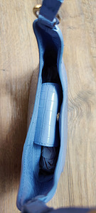 Mango krokodilliga reljeefne baguette kott (4 foto / 7)