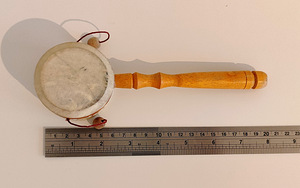 Damaru / Puidust käsitrumm (löökpill) (4 foto / 4)