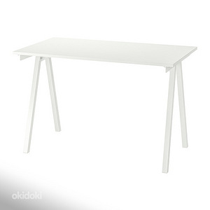 TROTTEN kirjutuslaud, 120x70 cm, valge, IKEA