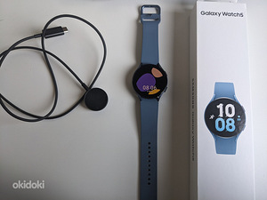 Samsung Galaxy Watch5 nutikell, 44 mm, LTE, sinine (1 foto / 1)