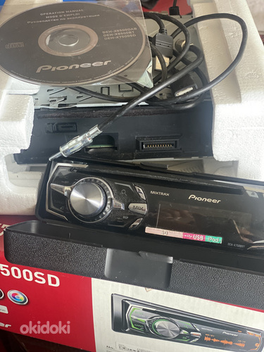 Pioneer DEH-+X7500SD autoraadio, cd, rds (foto #3)