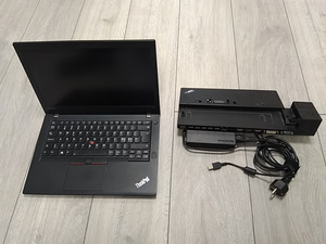 Lenovo Thinkpad T470 i5-7200U/16GB/512GB Nvme/14"/dokk (2 foto / 10)