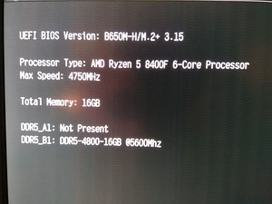 Ryzen 5 8400F/B650M/16GB RAM/SSD 1000GB/RX 5700XT 8GB (6 foto / 10)