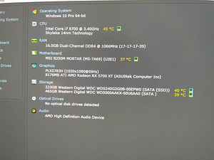 Intel I7-6700/B250M/16GB RAM/SSD 240GB/RX 5700 XT OC 8GB (2 foto / 10)