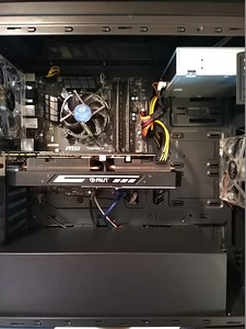 I7-6700/B150M/16GB RAM/SSD 250GB/HDD 1000GB/GTX 1070 8GB (9 foto / 10)