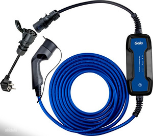 Elektriauto laadimisjuhe GELIA 220v TYPE2 10A 2,3kW/16A 3,7k (2 foto / 2)