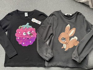 Uued pluusid Lindex,Boboli,H&M s.122/128 (3 foto / 5)