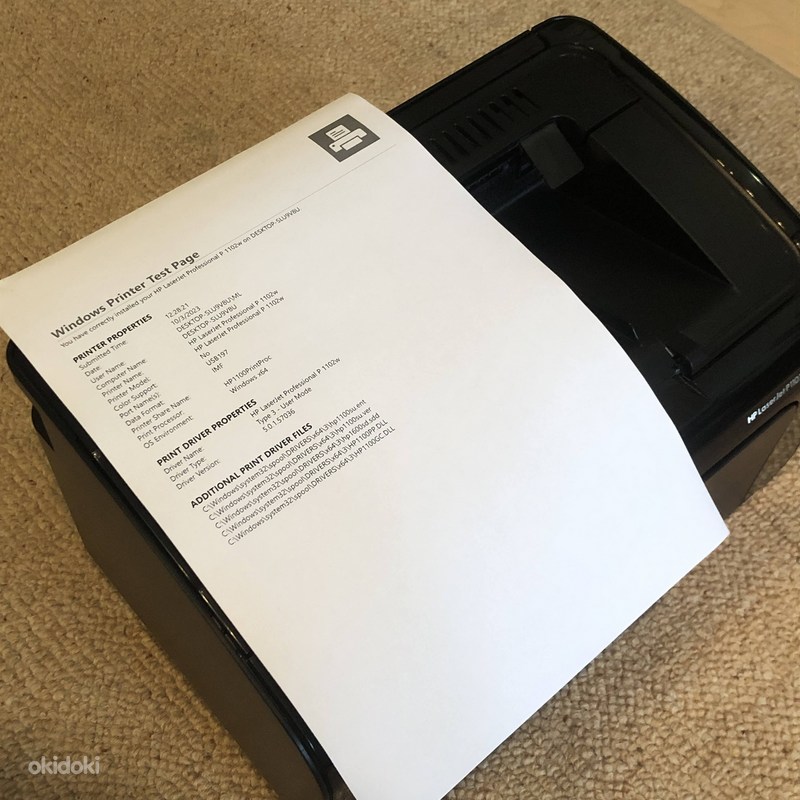 Хороший WIFi Принтер HP LaserJet P1102w - Tallinn - Офисная.