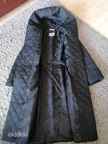 Стеганное пальто, размер M-L (фото #2)