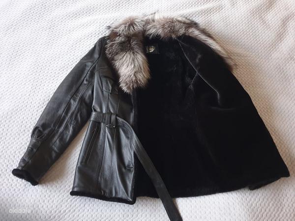 Зимняя кожаная куртка (фото #2)