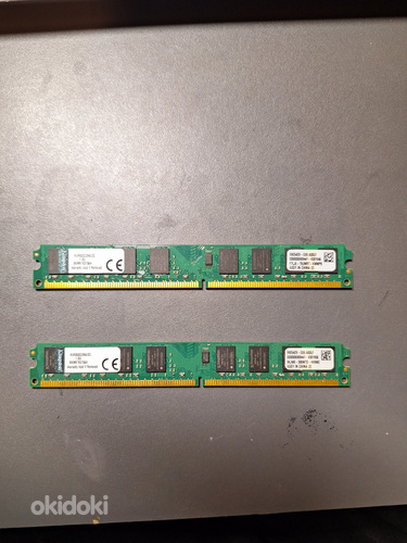 Две оперативной памяти Kingston 2gb BKMK 1631564 (фото #1)