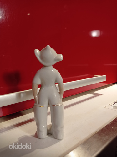 Статуэтка фарфоровая Буденовец - Мальчик с биноклем (фото #3)