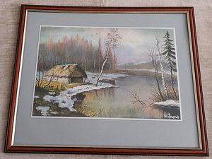 Maali "Оттепель" Nikolai Bleskov. (2 foto / 2)