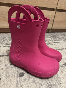 Kummisaapad Crocs tüdrukule suurus 33-34 j2 (1 foto / 2)