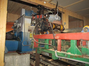 Mec Saw 1200 Pelkkasaha 4 terää aasta 2002. Mec Saw 750 Jako (10 foto / 10)