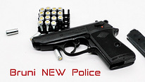 Stardipüstol BRUNI-2001 NEW-POLICE (9mm P.A.K.)
