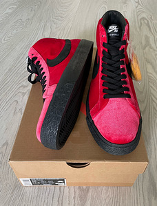 Nike SB Zoom Blazer Mid ISO RED (4 foto / 4)