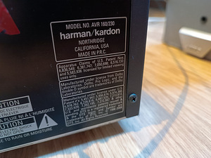 HarmanKardon 7.1 AVR160/230 (4 foto / 4)