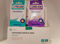 Meditsiinilised maskid +2 pakki plaastreid