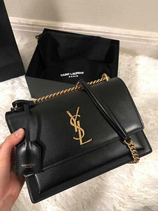 Bagsaaa YSL Solferino Medium Satchel in box black leather - (1 foto / 1)