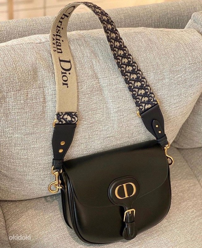 DIOR BOBBY BAG LARGE BLACK BOX CALFSKIN Tallinn okidoki