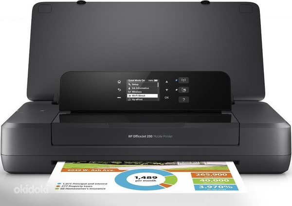 Мобильный принтер HP OfficeJet 200 (фото #1)