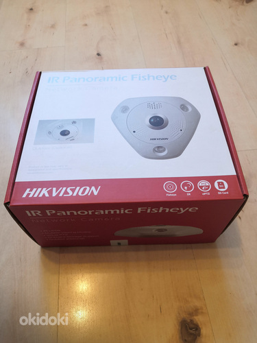 Hikvision видеокамера ИК-панорамный «рыбий глаз» (фото #1)