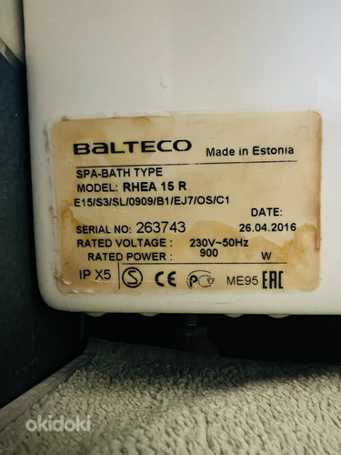 Balteco Spa-bath (foto #7)