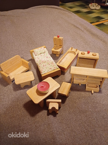 Кукольный домик (мебель для кукольного домика) (фото #8)