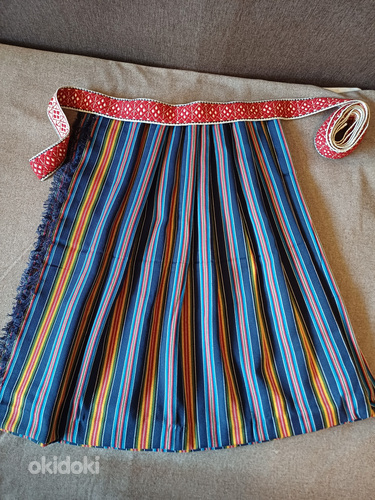 Эстонская народная юбка длиной 35 см. (фото #1)