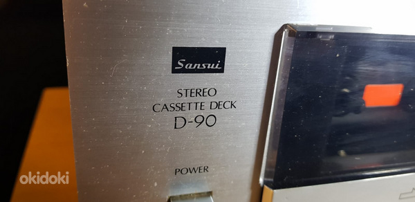 Ретро HiFi кассетная дека Sansui D-90 и тюнер Sansui T-5 (фото #3)