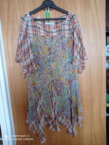 ZARA ,Tuunika kleit Siid 100,% R M (1 foto / 6)