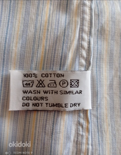 Мужская рубашка Batistini ( бренд)р L-XL, 100%cotton (фото #4)