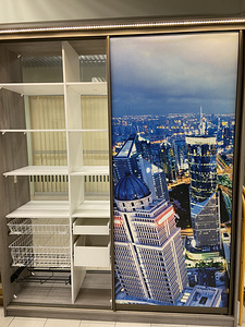 Riidekapp kupee-ustega NewYork. (3 foto / 3)